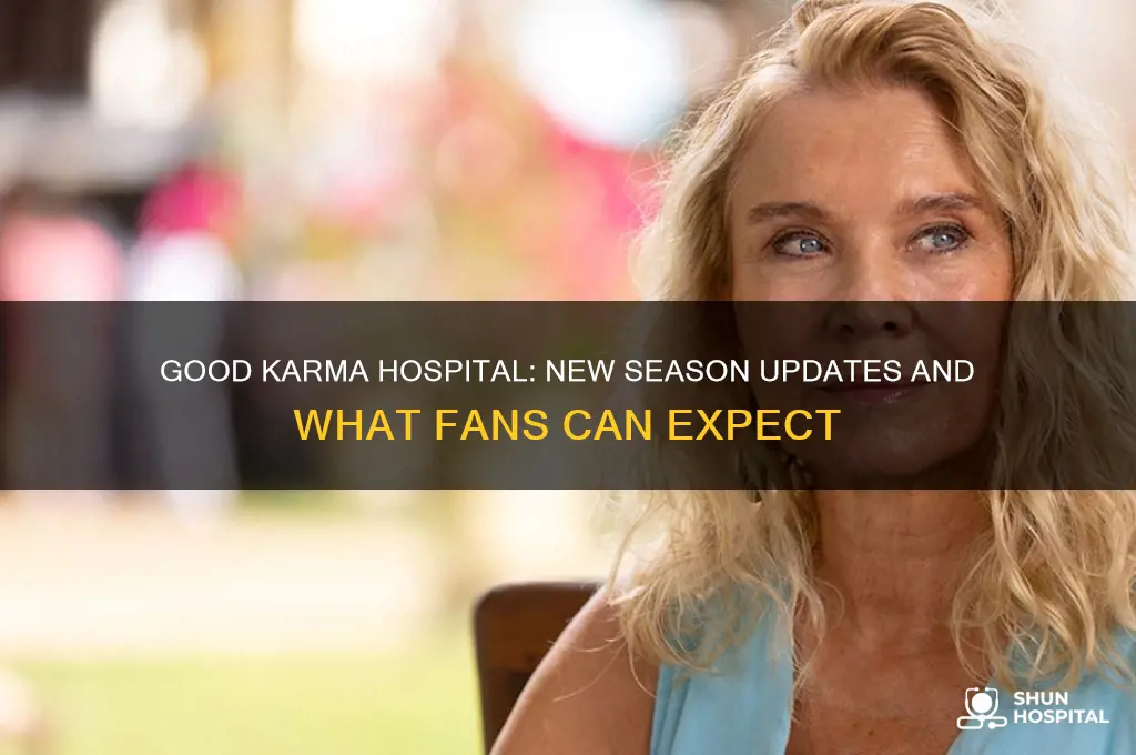 is there a new season of good karma hospital