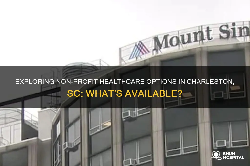 is there a non profit hospital in charleston sc