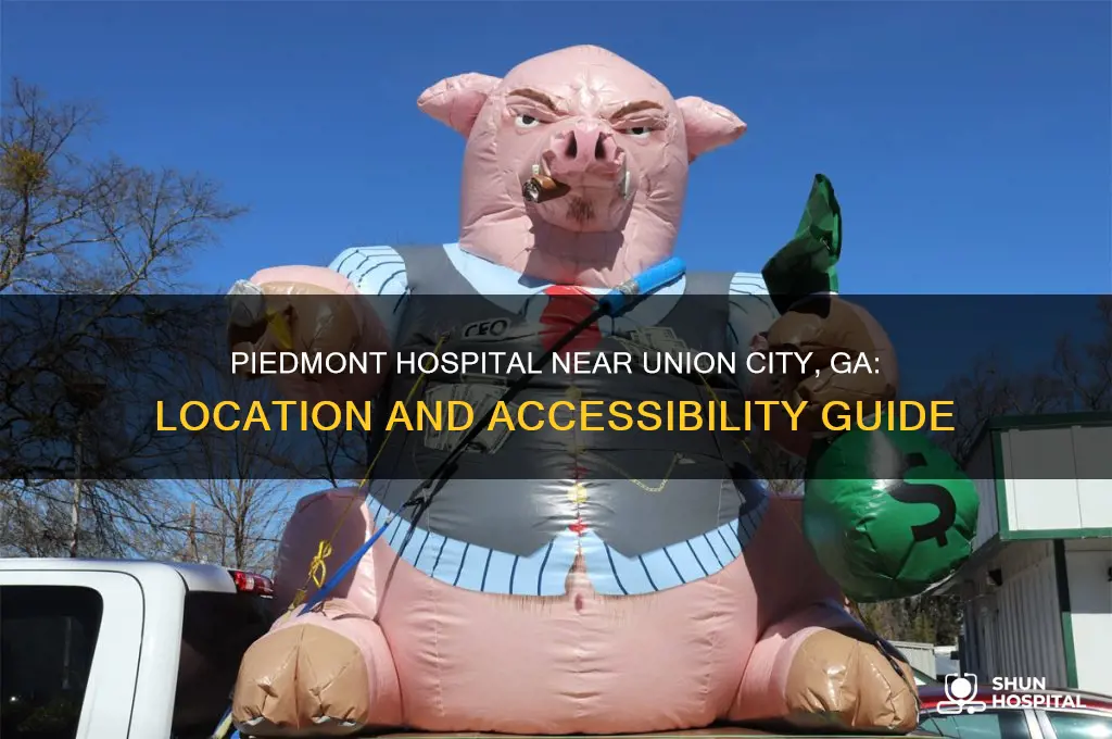 is there a piedmont hospital near union city ga