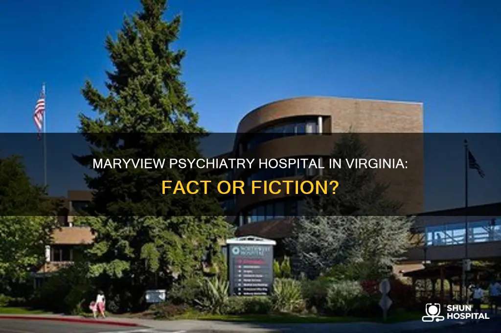 is there a psychiatry hospital in virginia named maryview