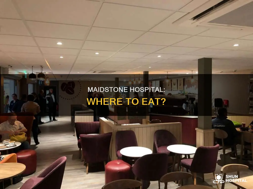 is there a restaurant at maidstone hospital