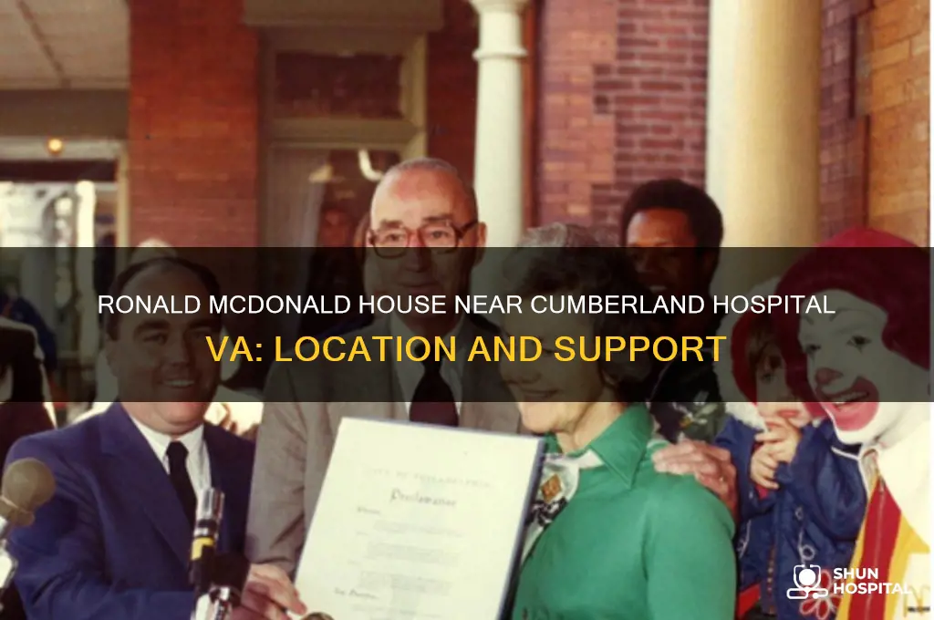 is there a ronald mcdonald house near cumberland hospital va