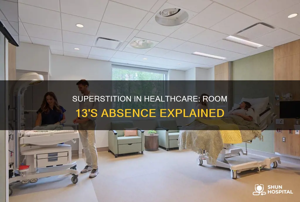 is there a room 13 in hospitals