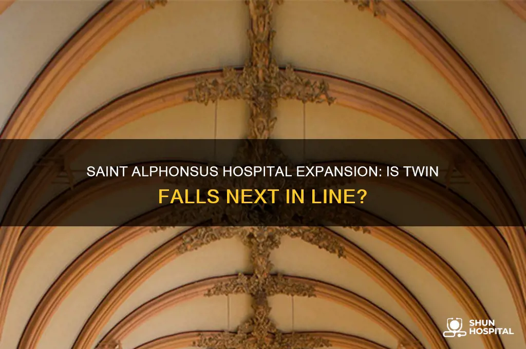is there a saint alphonsus hospital coming to twin
