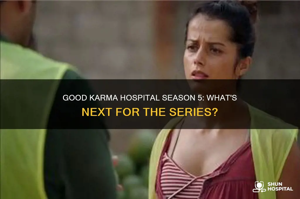 is there a season 5 of good karma hospital