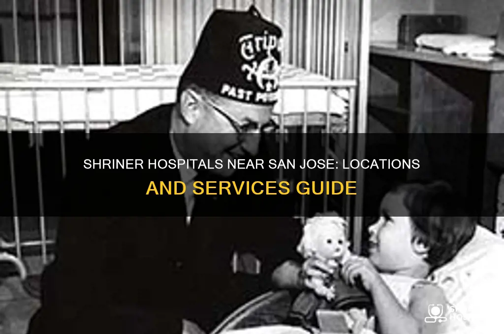 is there a shriner hospital near san jose ca