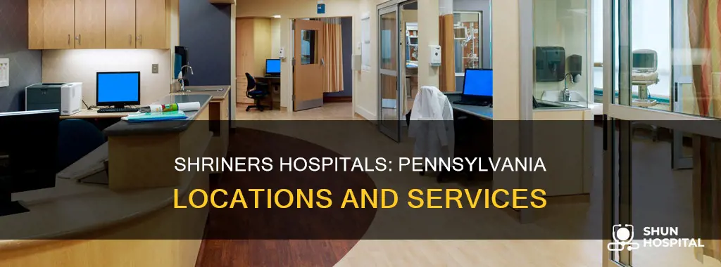 is there a shriners hospital in pennsylvania