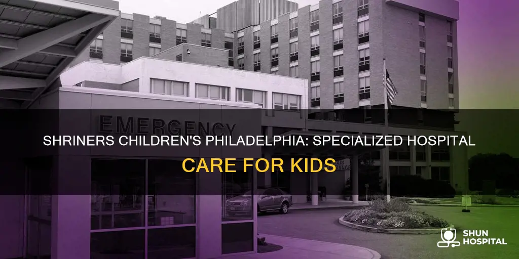 is there a shriners hospital in philadelphia