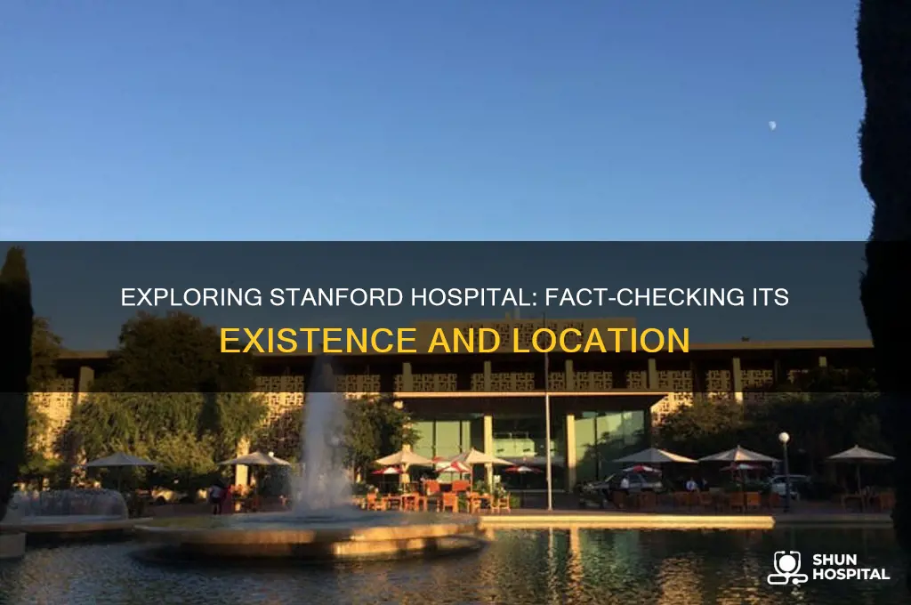 is there a stanford hospital