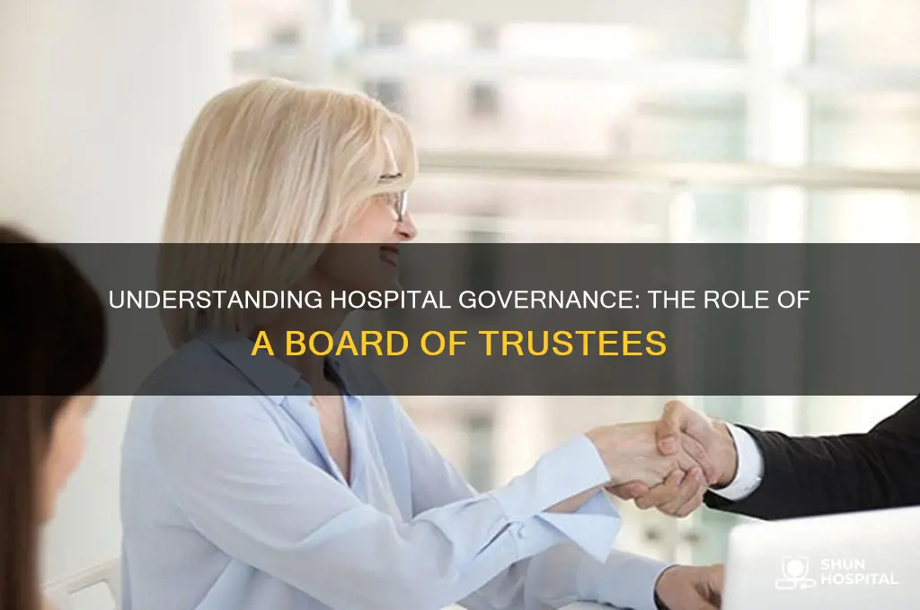is there any board of trustees for a hospital