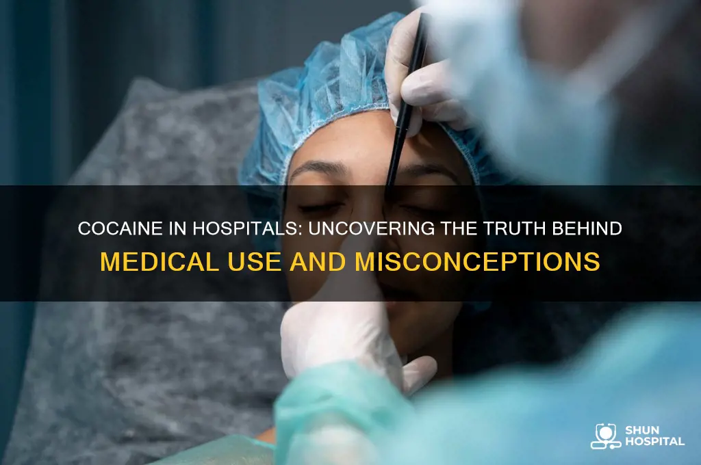 is there cocaine in hospitals