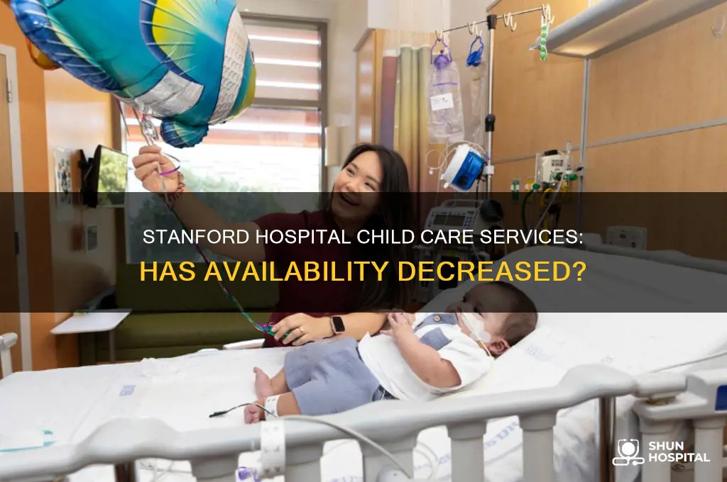 is there drop in chold care at stanford hospital
