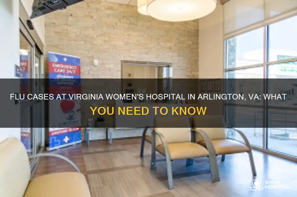 is there flu in arlington va at virginia women