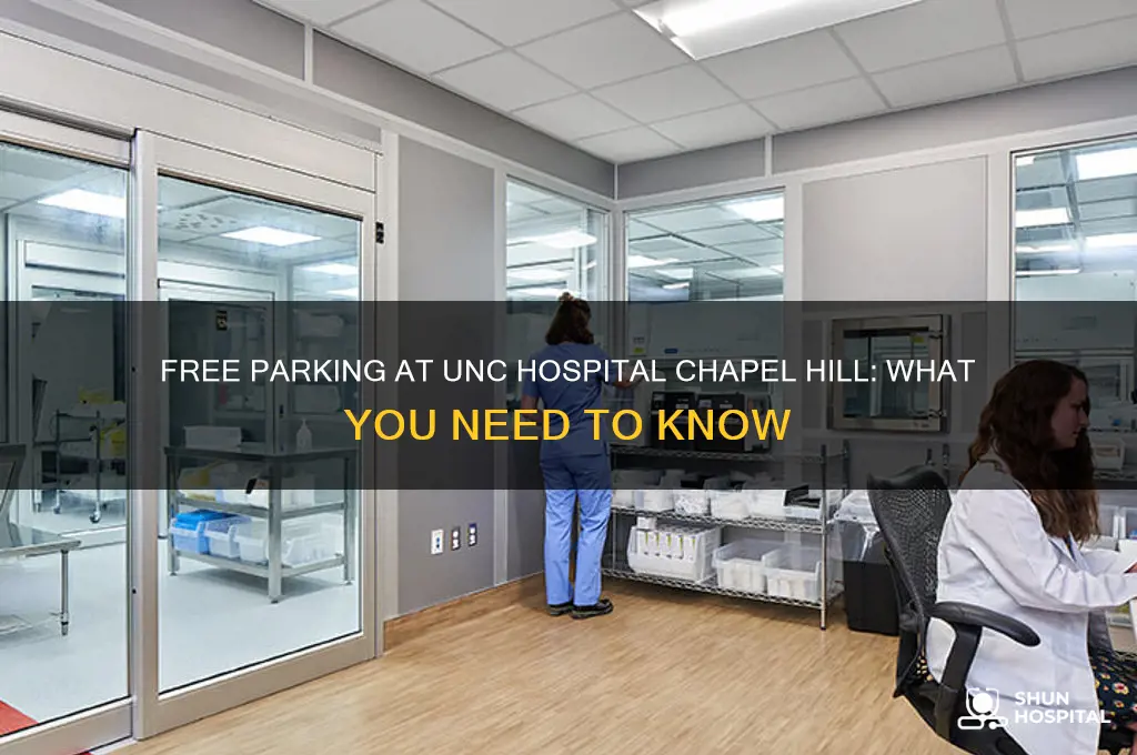is there free parking for unc hospital in chapel hill