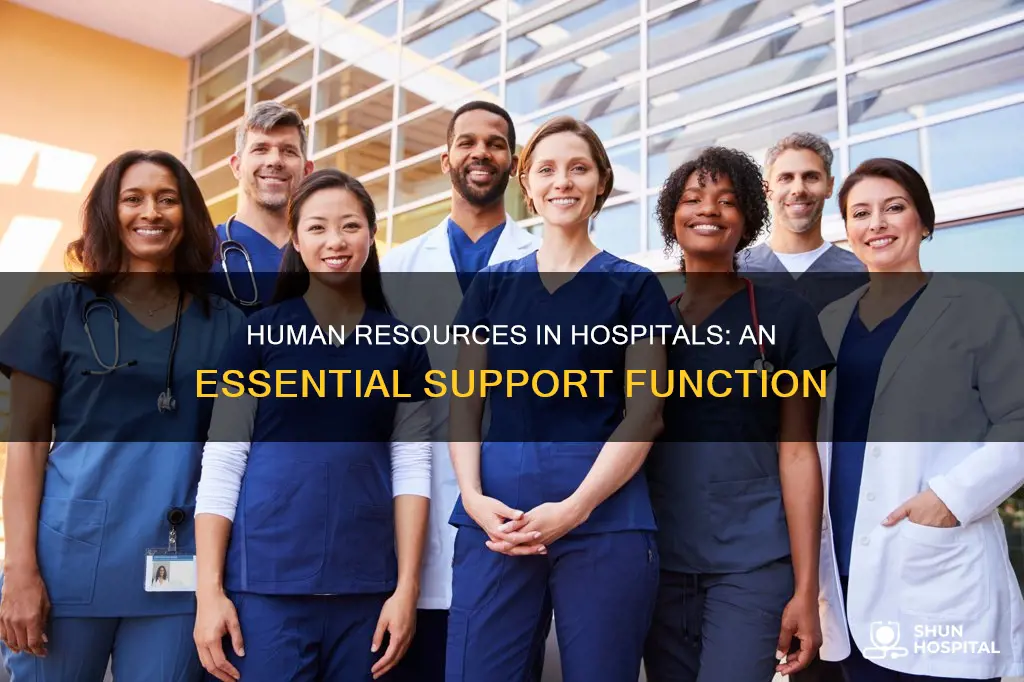 is there human resources in a hospital