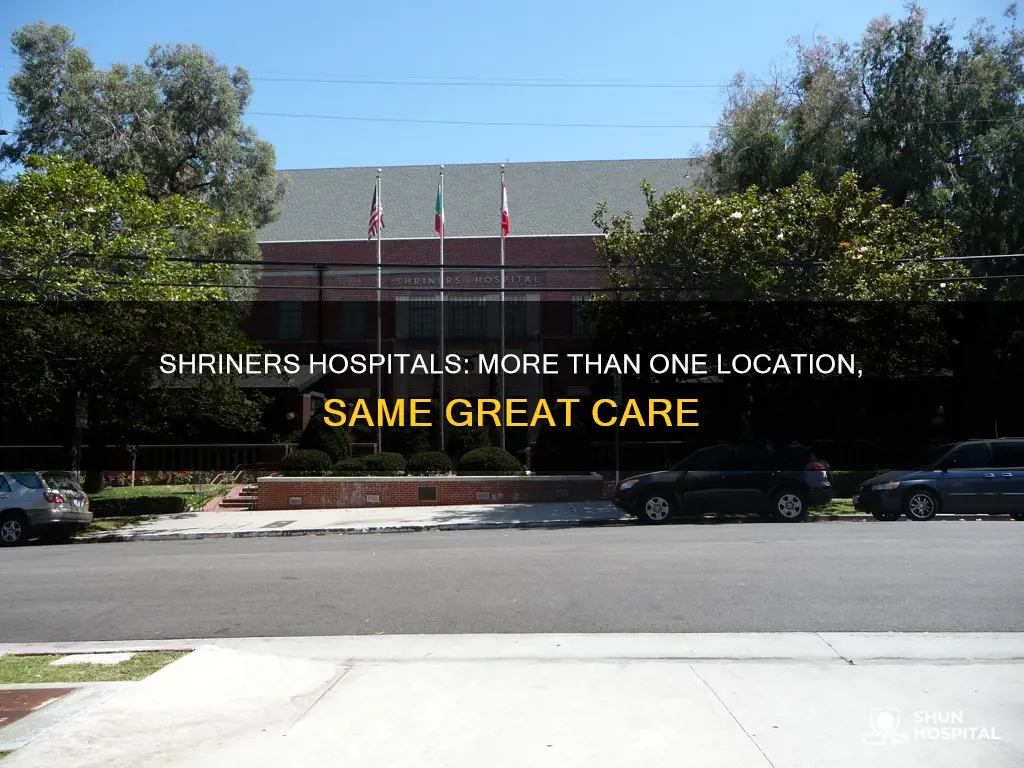 is there more than one shriners hospital