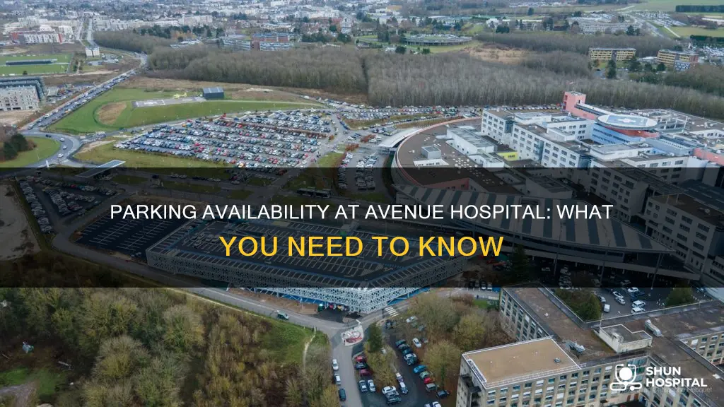is there parking at the avenue hospital