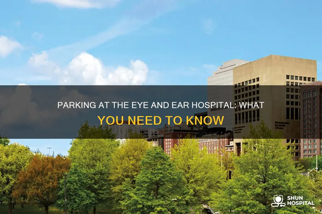 is there parking at the eye and ear hospital