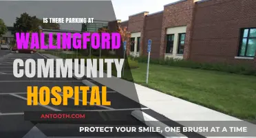 Wallingford Community Hospital: Where to Park?