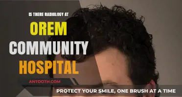 Orem Community Hospital: Radiology Services Available?