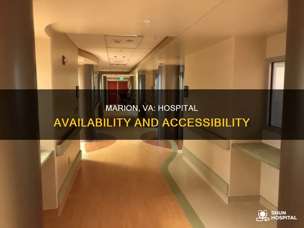 is there s hospital on marion va