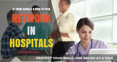 Do Hospitals Commonly Use Peer-to-Peer Networks for Data Sharing?
