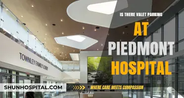 Valet Parking Availability at Piedmont Hospital