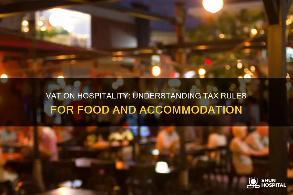 is there vat on hospitality
