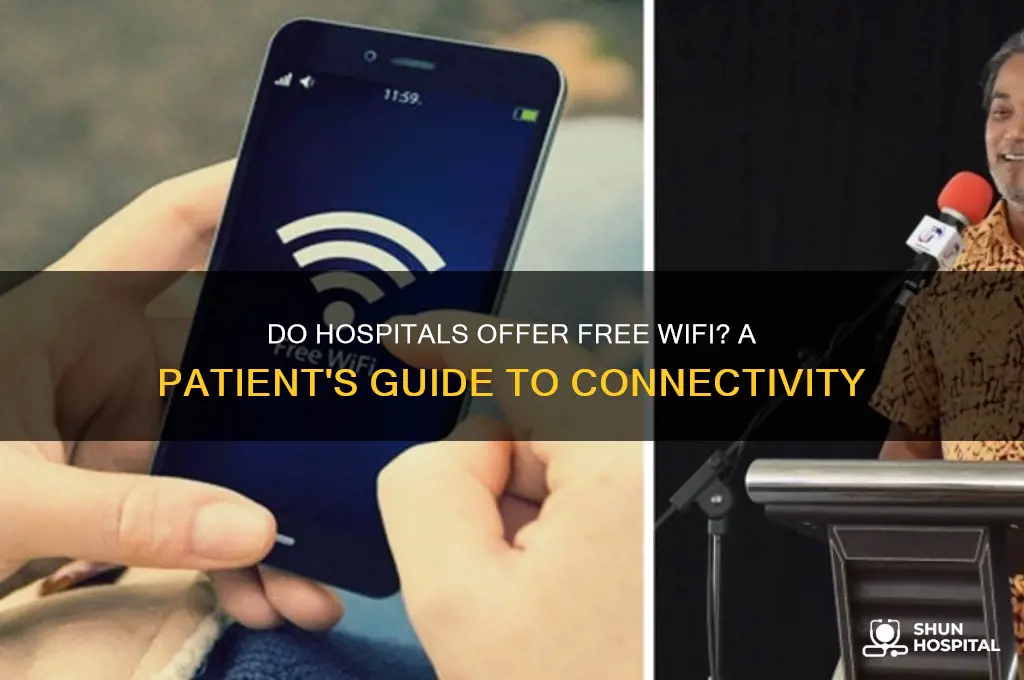is there wifi at hospitals