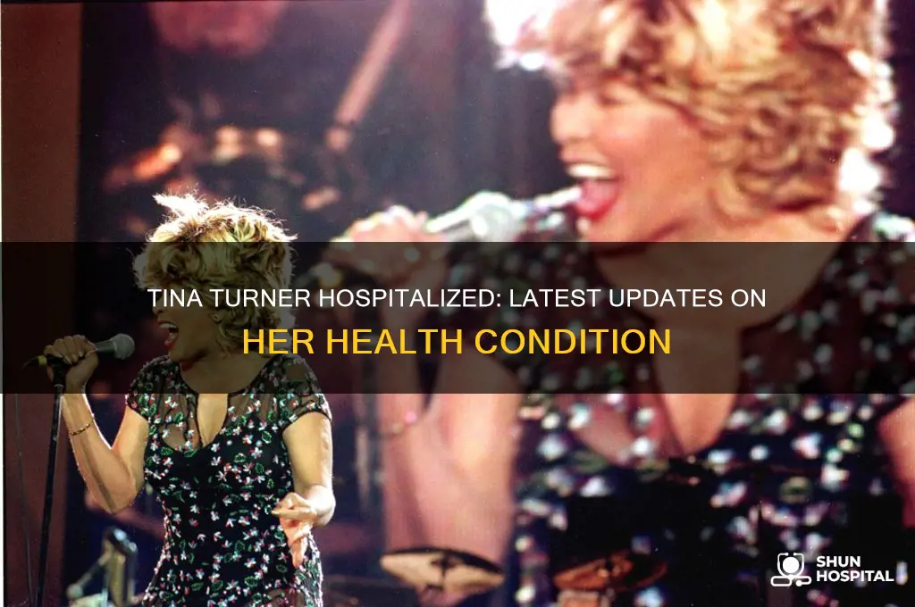 is tina turner hospitalized