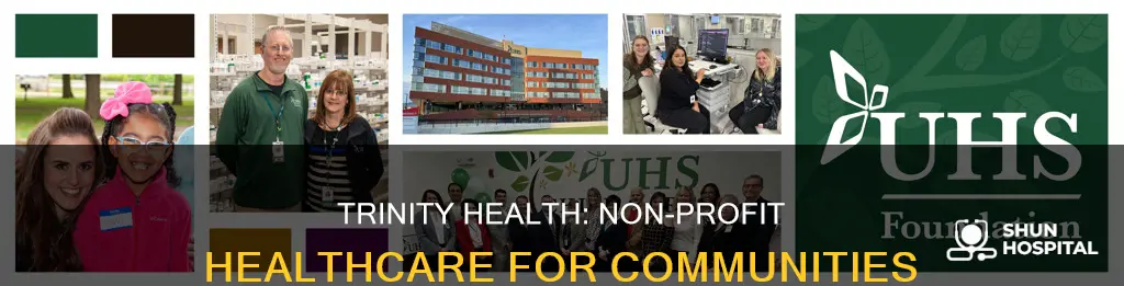 is trinity health a non profit hospital
