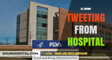 Is Trump Tweeting from Hospital? Analyzing Recent Social Media Activity