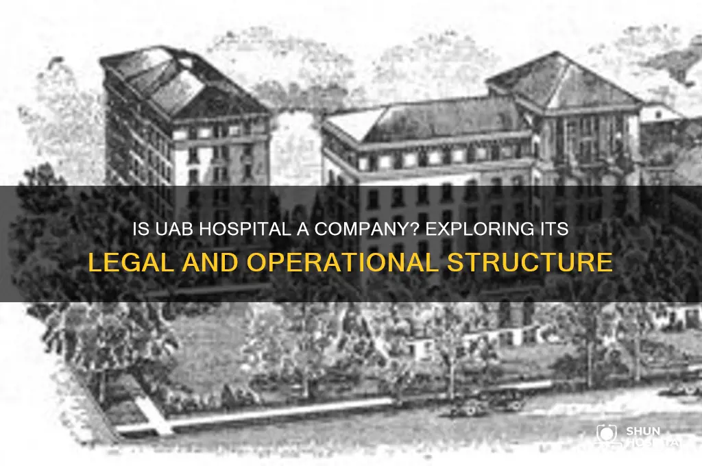 is uab hospital a company