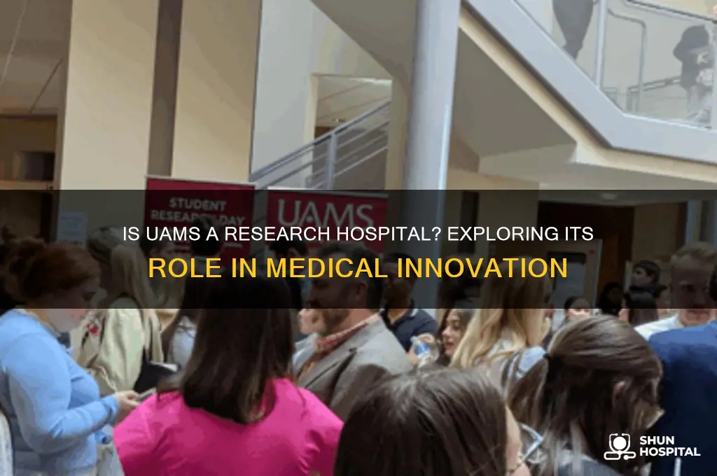 is uams a research hospital