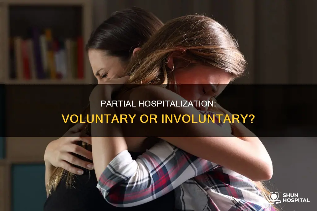 is ubhc partial hospitalization voluntary or involuntary