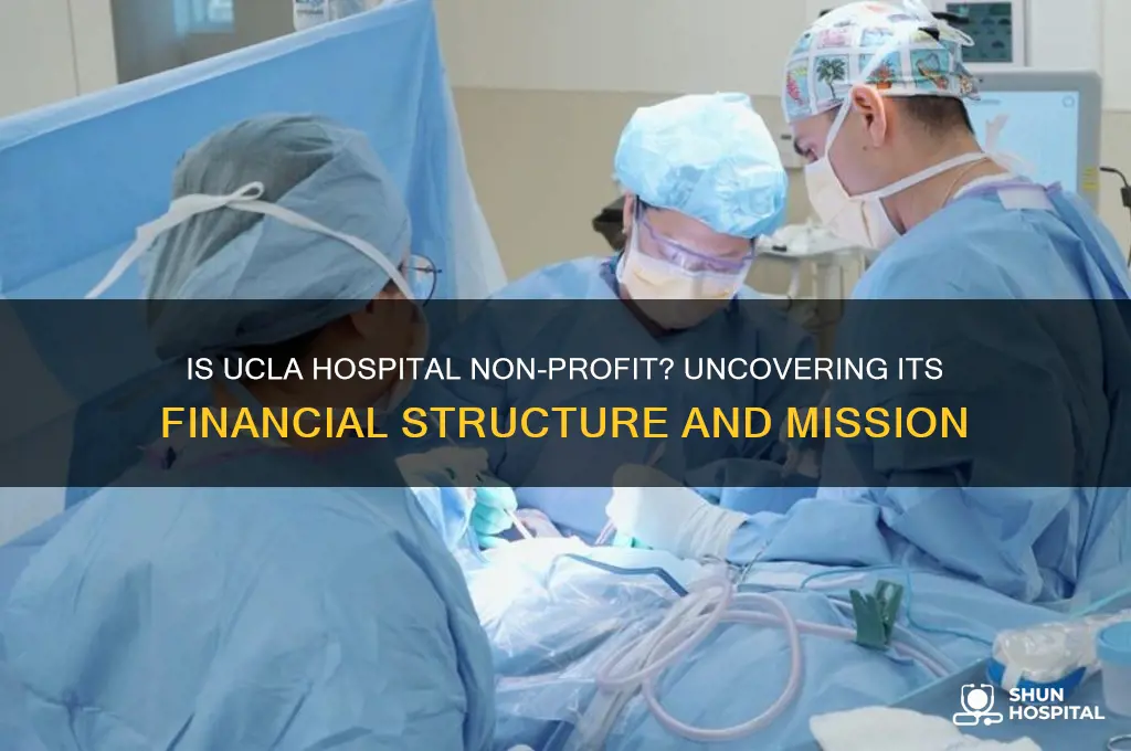 is ucla hospital non profit