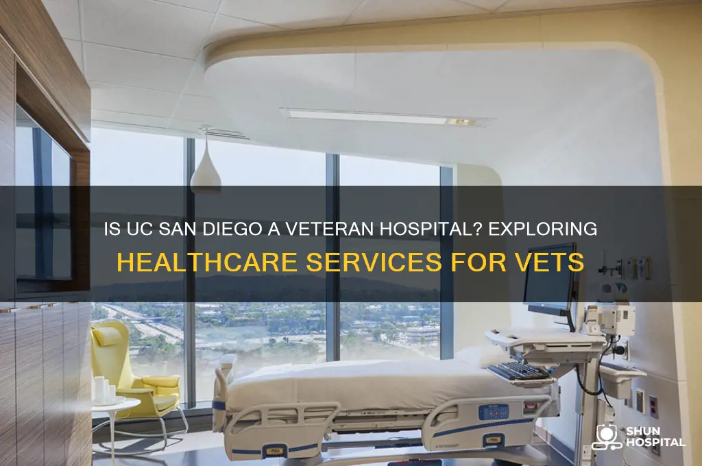 is ucsd a veteran hospital