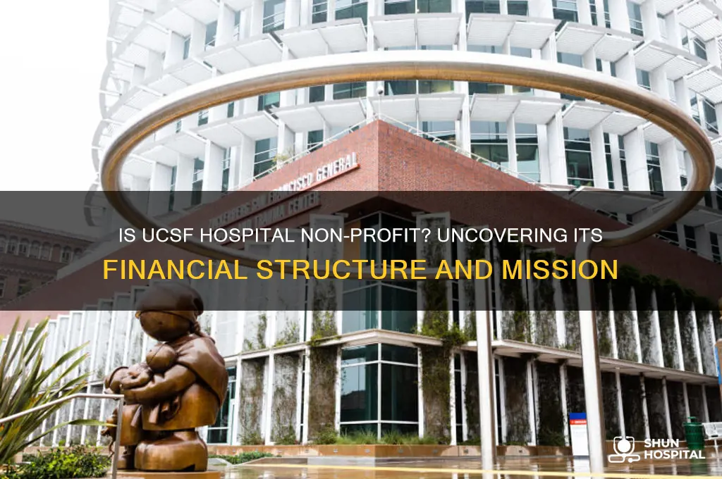 is ucsf hospital non profit