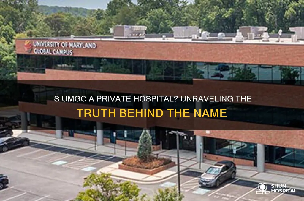 is umgc a private hospital