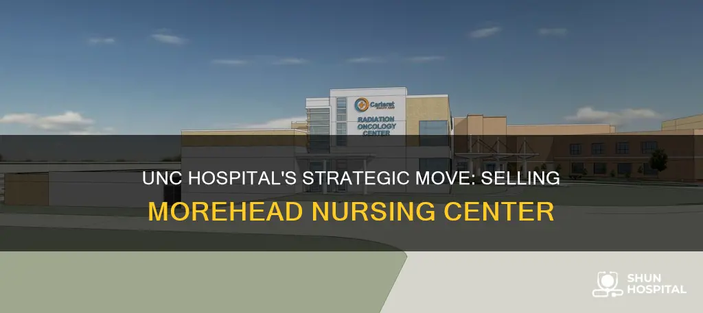 is unc hospital selling morehead nursing center