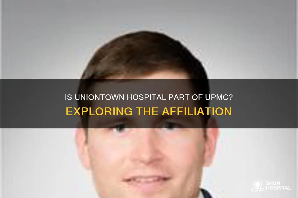 is uniontown hospital upmc