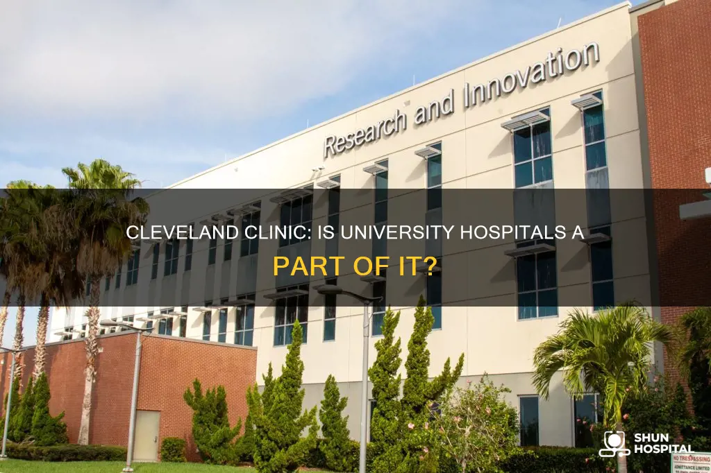 is university hospital part of cleveland clinic