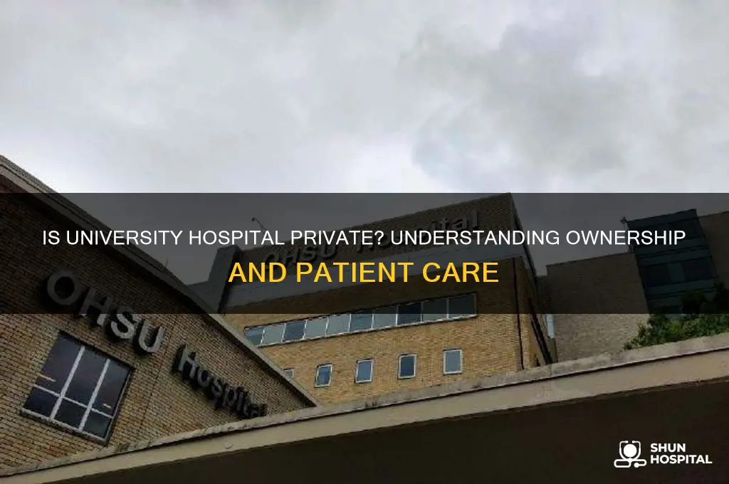 is university hospital private
