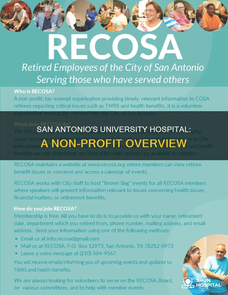 is university hospital san antonio non profit