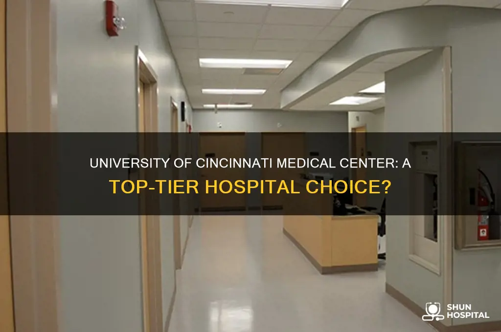 is university of cincinnati medical center a good hospital