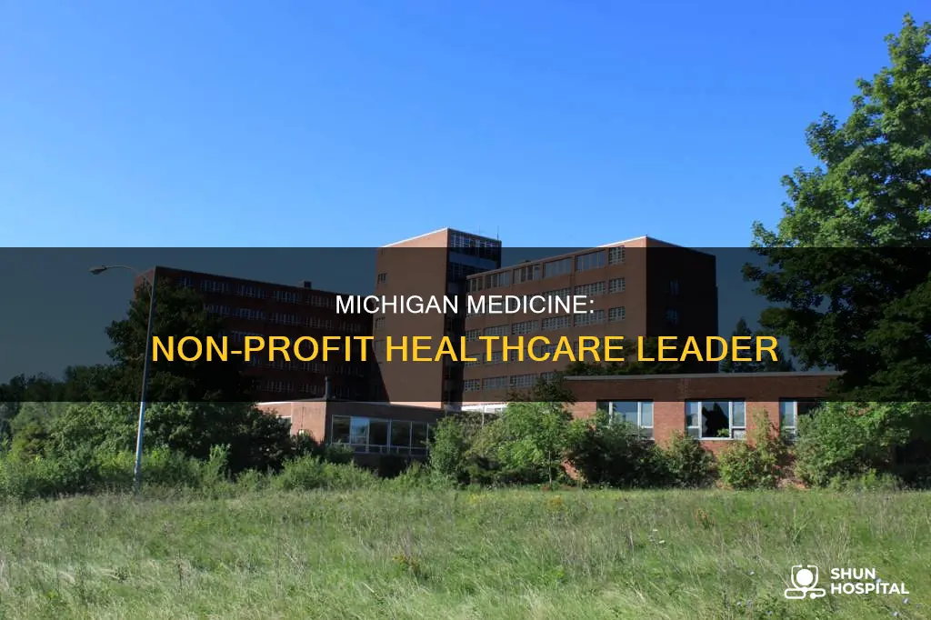 is university of michigan hospital non profit