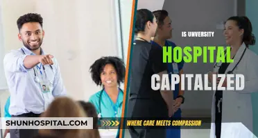 Is University Hospital Capitalized? Grammar Rules Explained