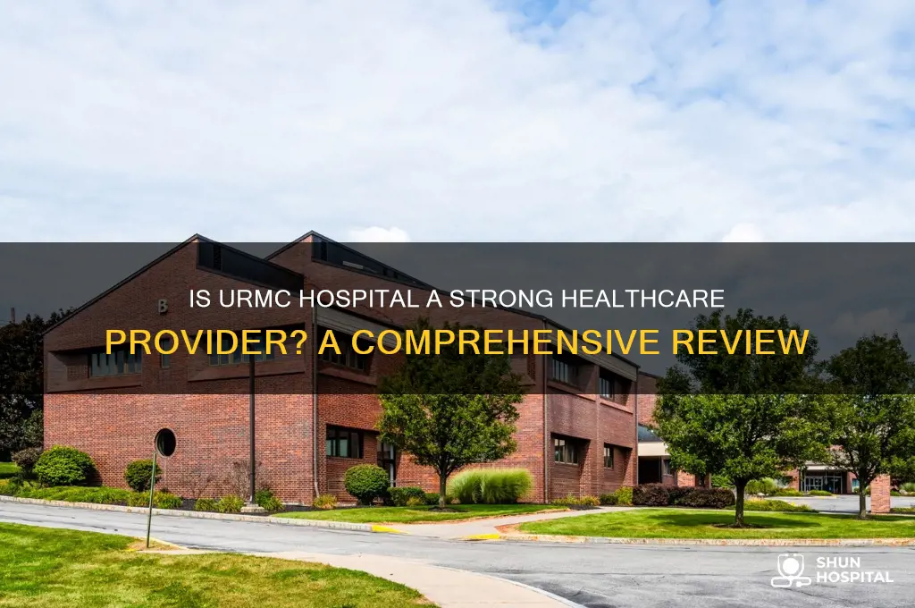 is urmc hospital strong hospital