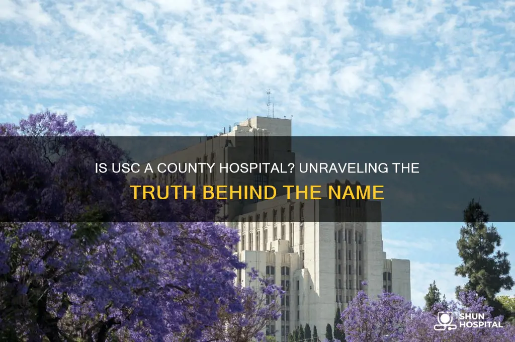 is usc a county hospital