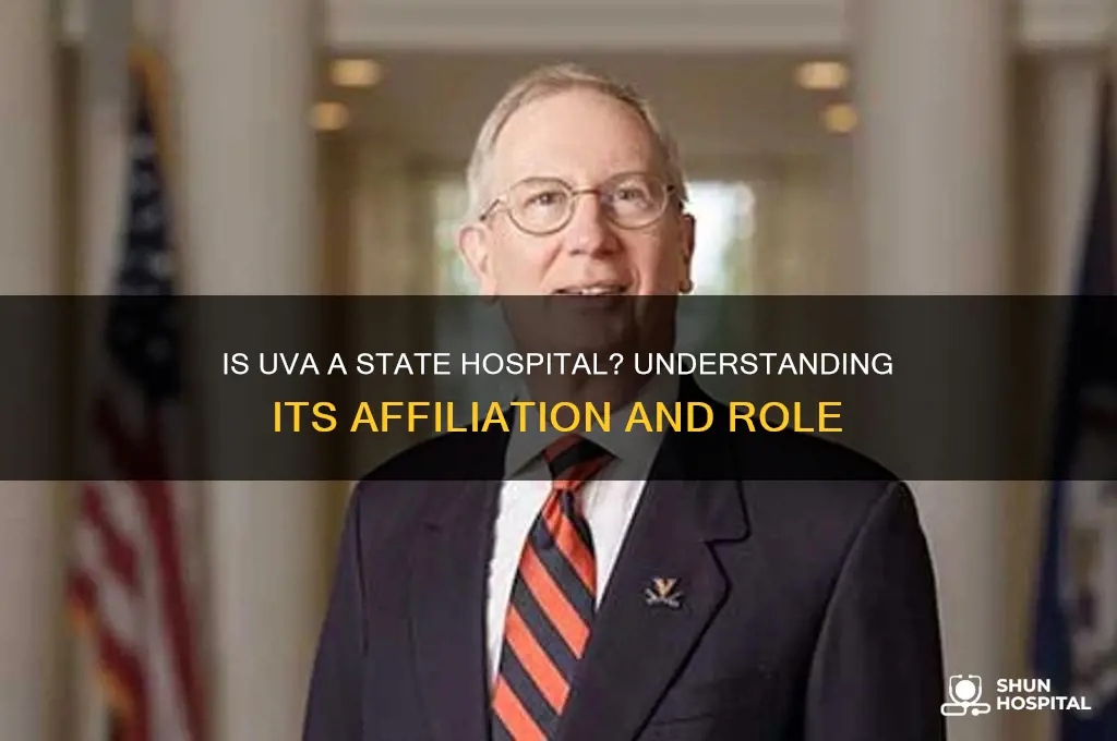 is uva a state hospital